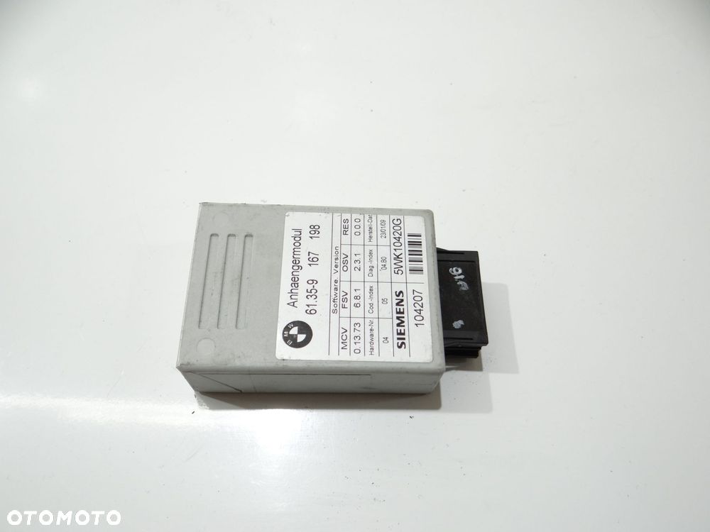 MODUŁ STEROWNIK HAKA BMW 1 E82 E87 9167198 - 1