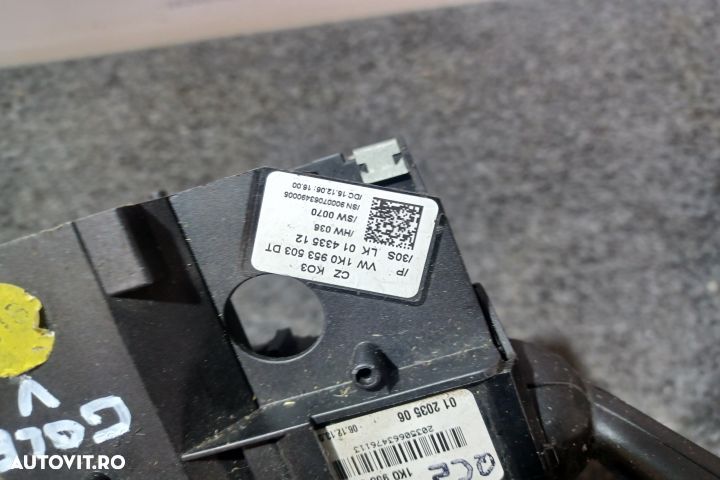 ANSAMBLU MANETE SEMNALIZARE + STERGATOARE 1K0953513A 1K0953519A 1K095 - 5