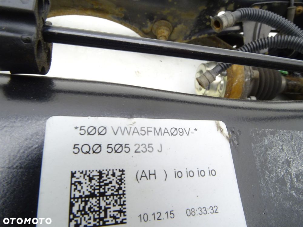 Zawieszenie tył kolyska wozek sanki haldex quattro 5q0505235j audi a3 8v - 9
