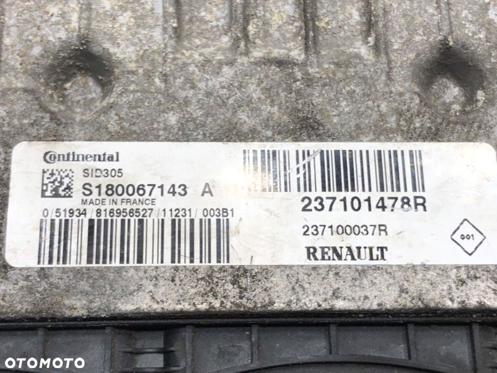 KOMPUTER SILNIKA  RENAULT MEGANE III Hatchback Van (BZ_) 2008 - 2015 1.5 dCi (BZ0D, BZ1G, BZ1F, - 4