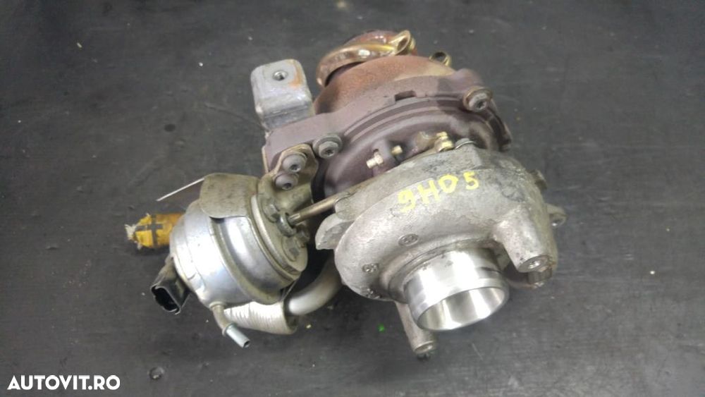 Turbina 9h05 1.6 hdi citroen c4 euro 5 tip 9hd 9686120680 - 2