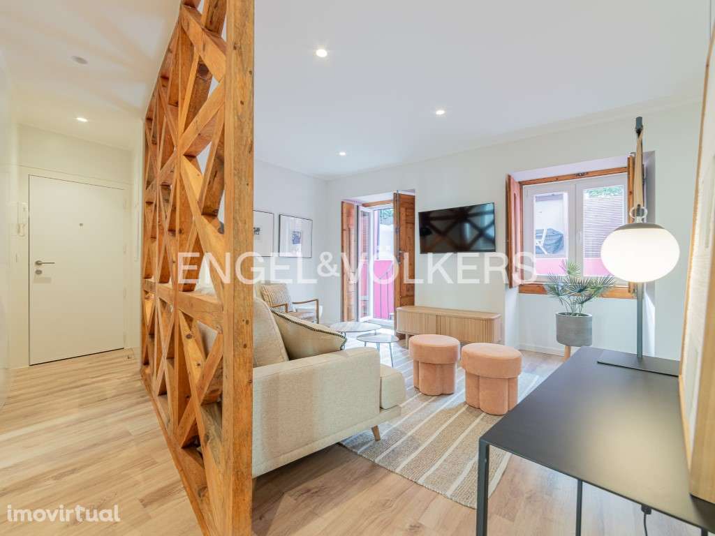 NOVO T2 com piscina e terraço próximo da Av. da Liberdade - Grande imagem: 3/28