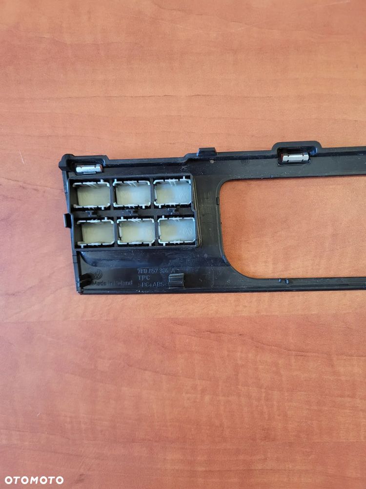 PANEL PRZEŁĄCZNIK STEROWANIA RAMKA  VOLKSWAGEN TRANSPORTER T6  7E0857304A - 5
