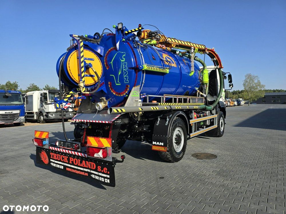 MAN 4x4 WUKO GAMON PW8  do zbierania odpadów płynnych separatorów - 7