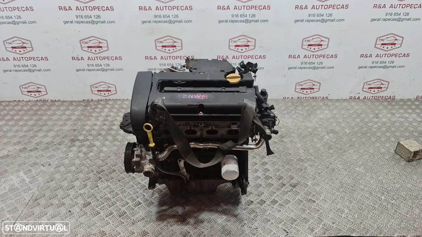 Motor Completo Opel Zafira B 1.6 100cv  Ref Z16xe1 - 2