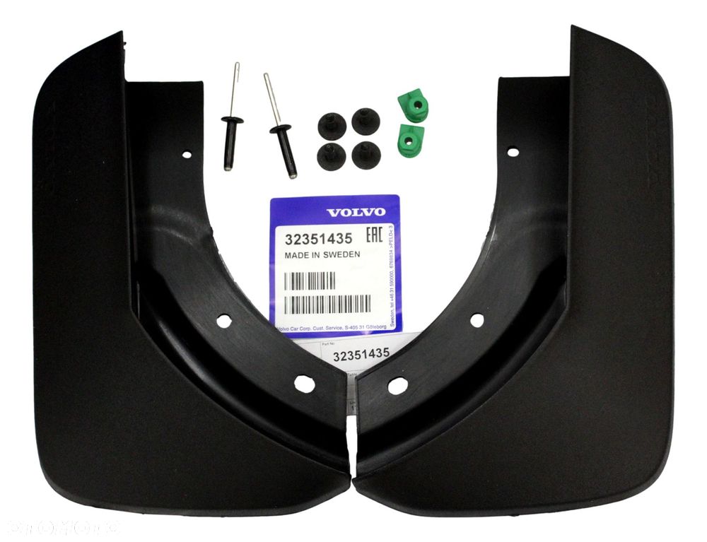 VOLVO S60 III V60 II tylne chlapacze kpl OE 31650288 - 1