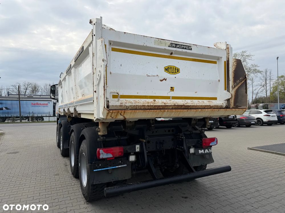 MAN TGS 35.460/8x4/MANUAL/WYWROTKA/ MEILLER KIPPER/ BORDMATIC - 7