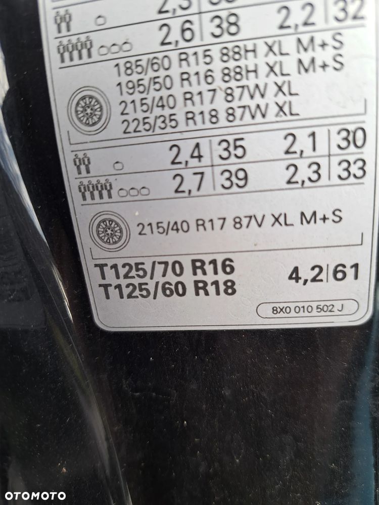 Drzwi przednie Przód lewe Audi A1 8X 3D - 12