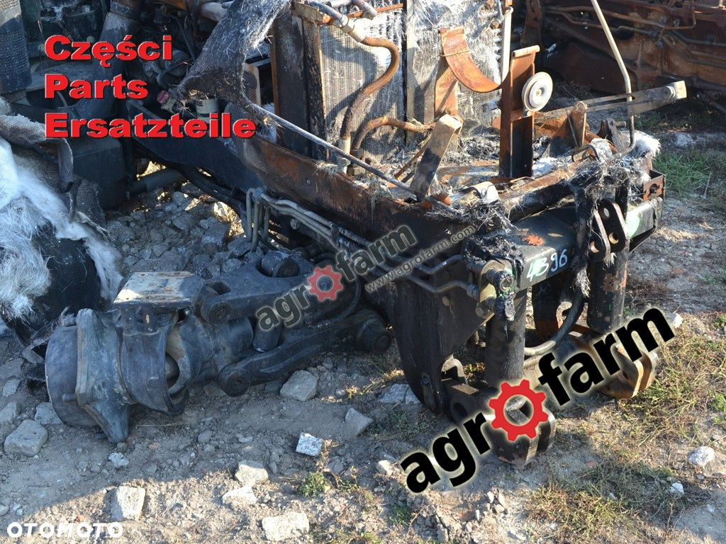 Case CS 130 części, skrzynia biegów, silnik - 4