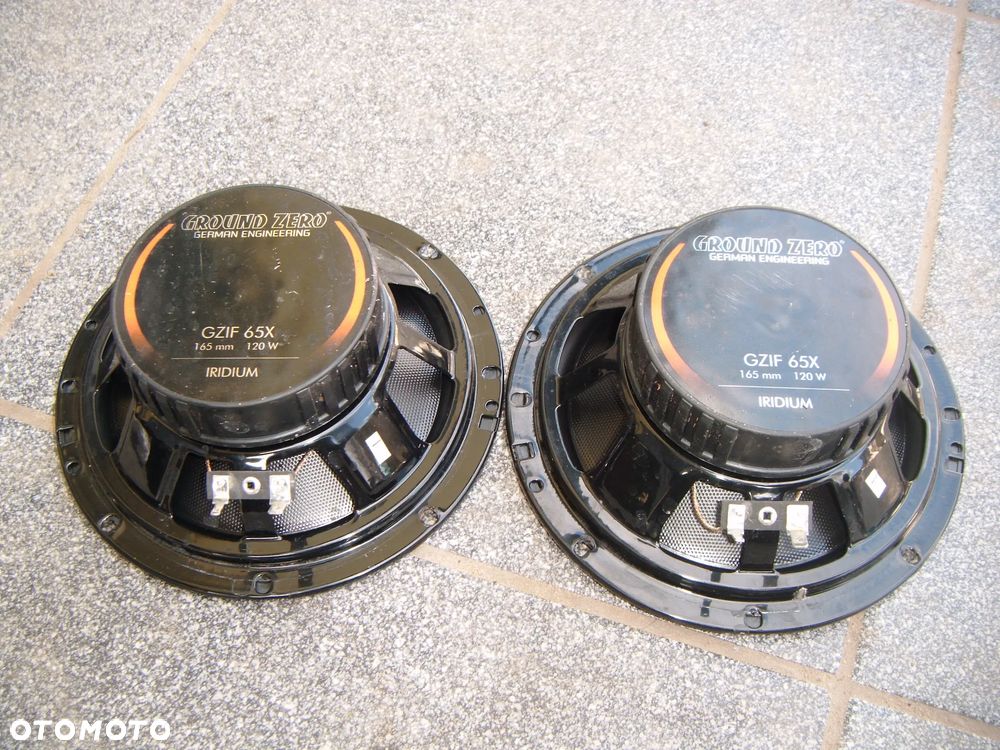 głośniki ground zero gzif 65x komplet - 2