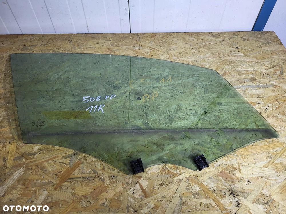 Szyba drzwi prawa przednia Peugeot 508 11r - 1