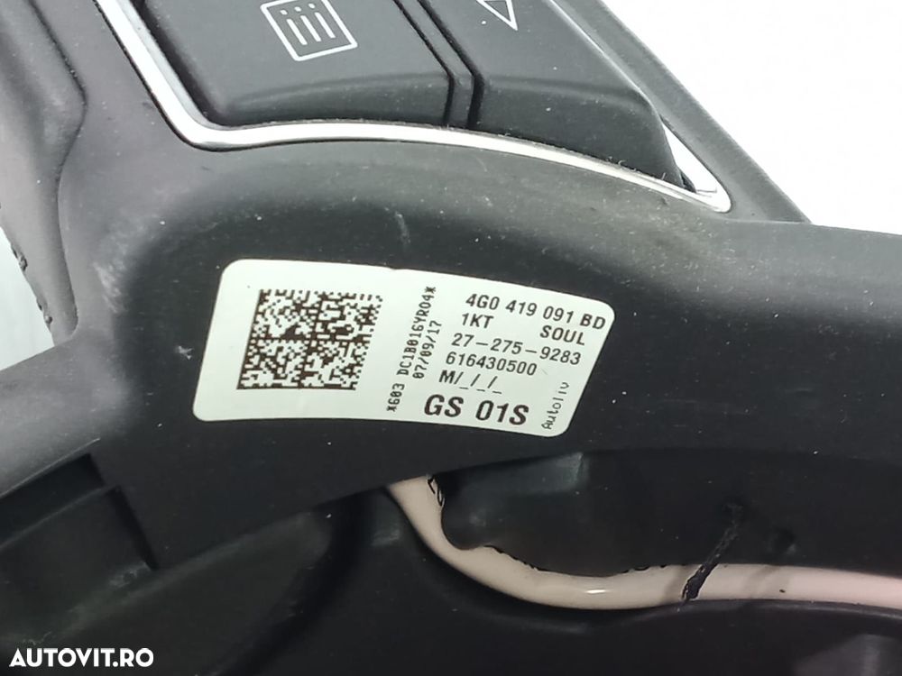 Volan in 3 spite 4G0419091BD Audi A1 8X  [din 2010 pana  2014] - 4