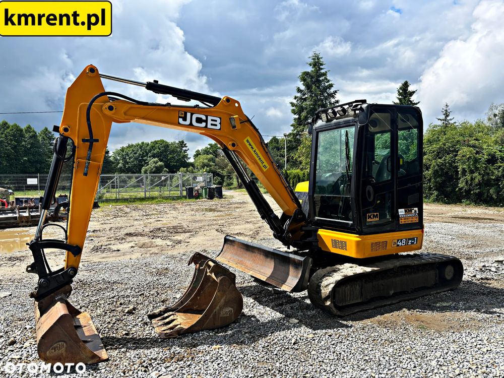 JCB 48Z-1 MINI-KOPARKA 2017R. | JCB 8040, 8050, 51, 55, KUBOTA KV VOLVO ECR 48, KOMATSU PC50, CAT 305 - 13