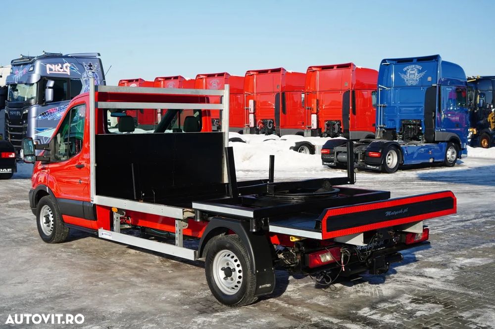 Ford TRANSIT 350 / PLATFORMĂ / MANUALĂ / 3 LOCURI / MASĂ NETĂ 3500 KG / - 7