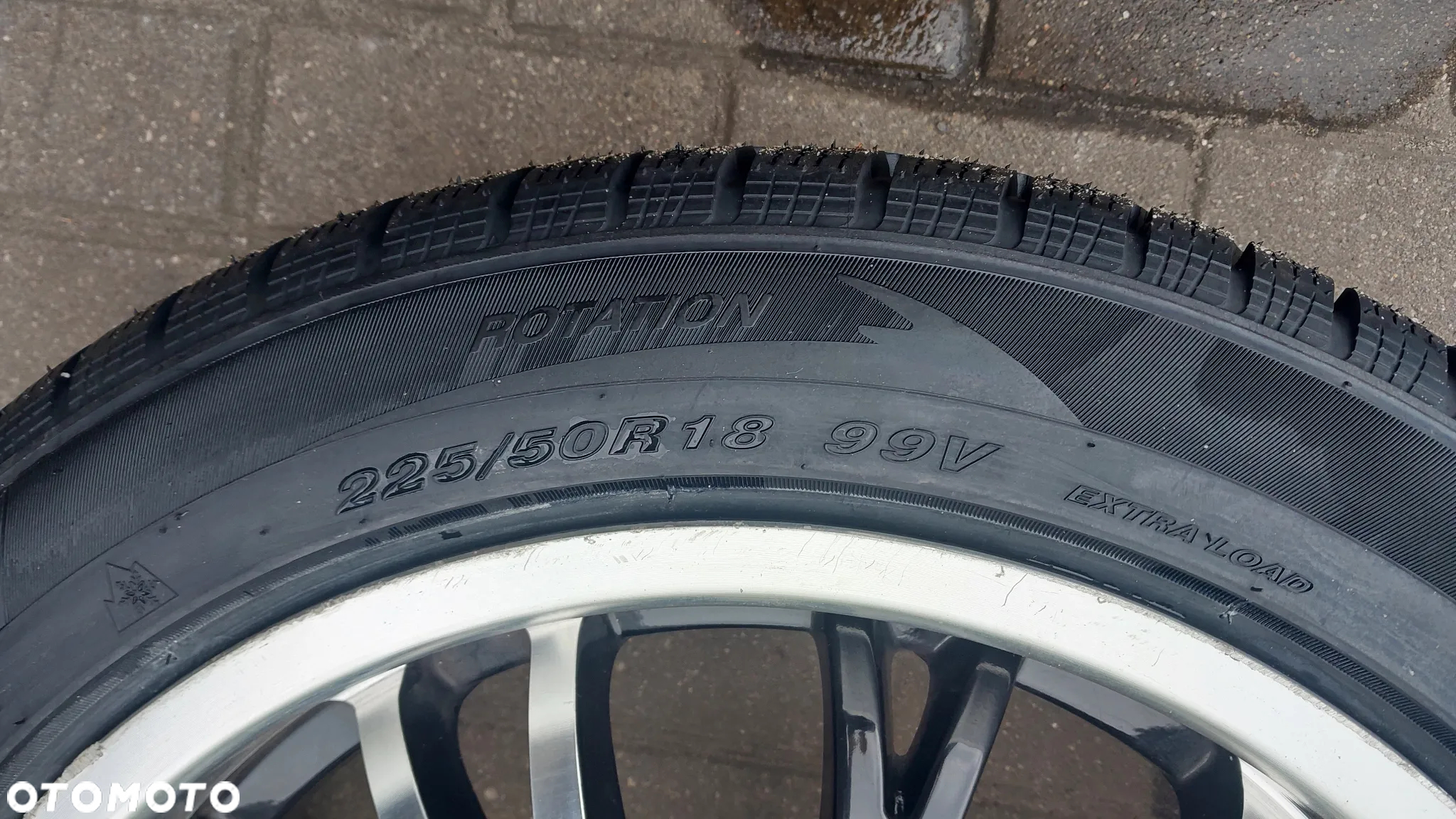 Komplet opon 225/50R18 Goodride SW608 Snowmaster 99V XL demo jak nowe - 6