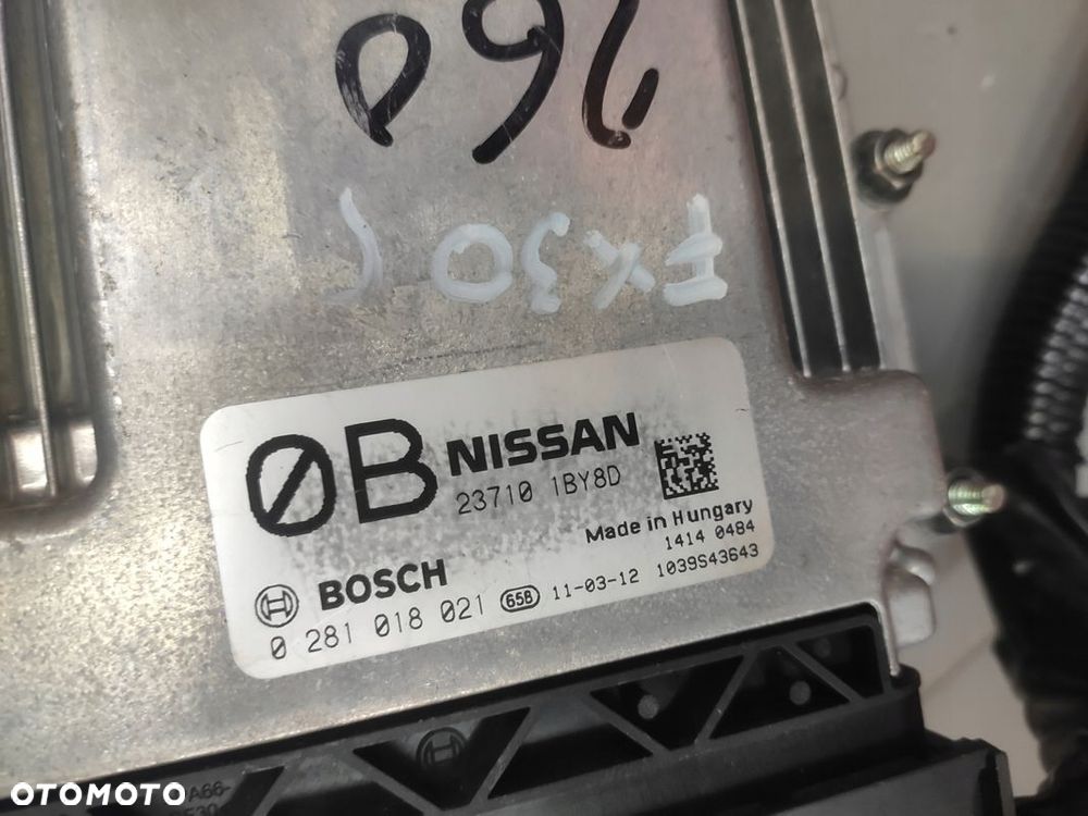 INFINITI FX30D 3.0D QX70 STEROWNIK SILNIKA KOMPUTER ECU 237101BY8D ORYGINAŁ - 7