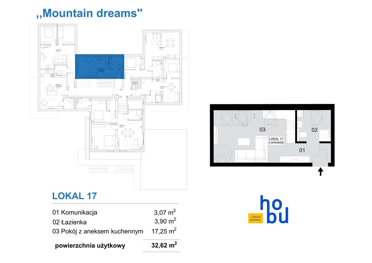 Mountain Dreams apartament nr 17 - Pełny obrazek: 2/14