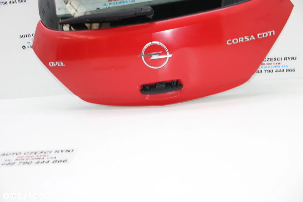 Opel Corsa D Klapa Bagażnika Z547  3D - 3