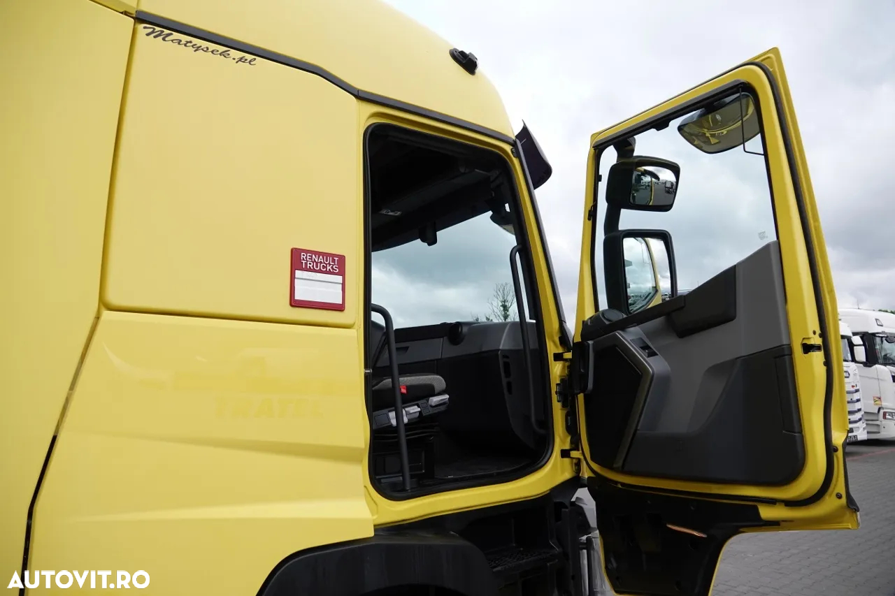 Renault T 440 / 13 LITRI / HIDRAULICA / RETARDER / I-PARK COOL / JANTE ALIE / IMPORTAT / CONTRACTUL DE SERVICE - 35