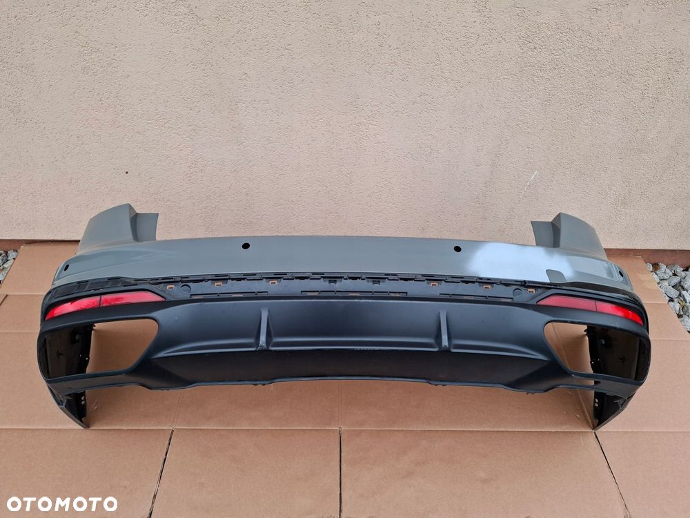 zderzak tył audi a4 b9 8w s line lift kombi oryginał - 1