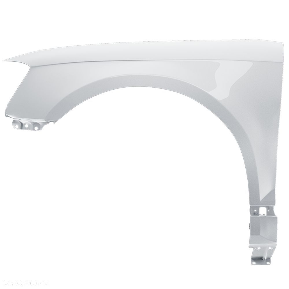 BLU Błotnik AUDI A3 8P lift LY9C lewy biały 08-12 przód IbisWeiss - 2