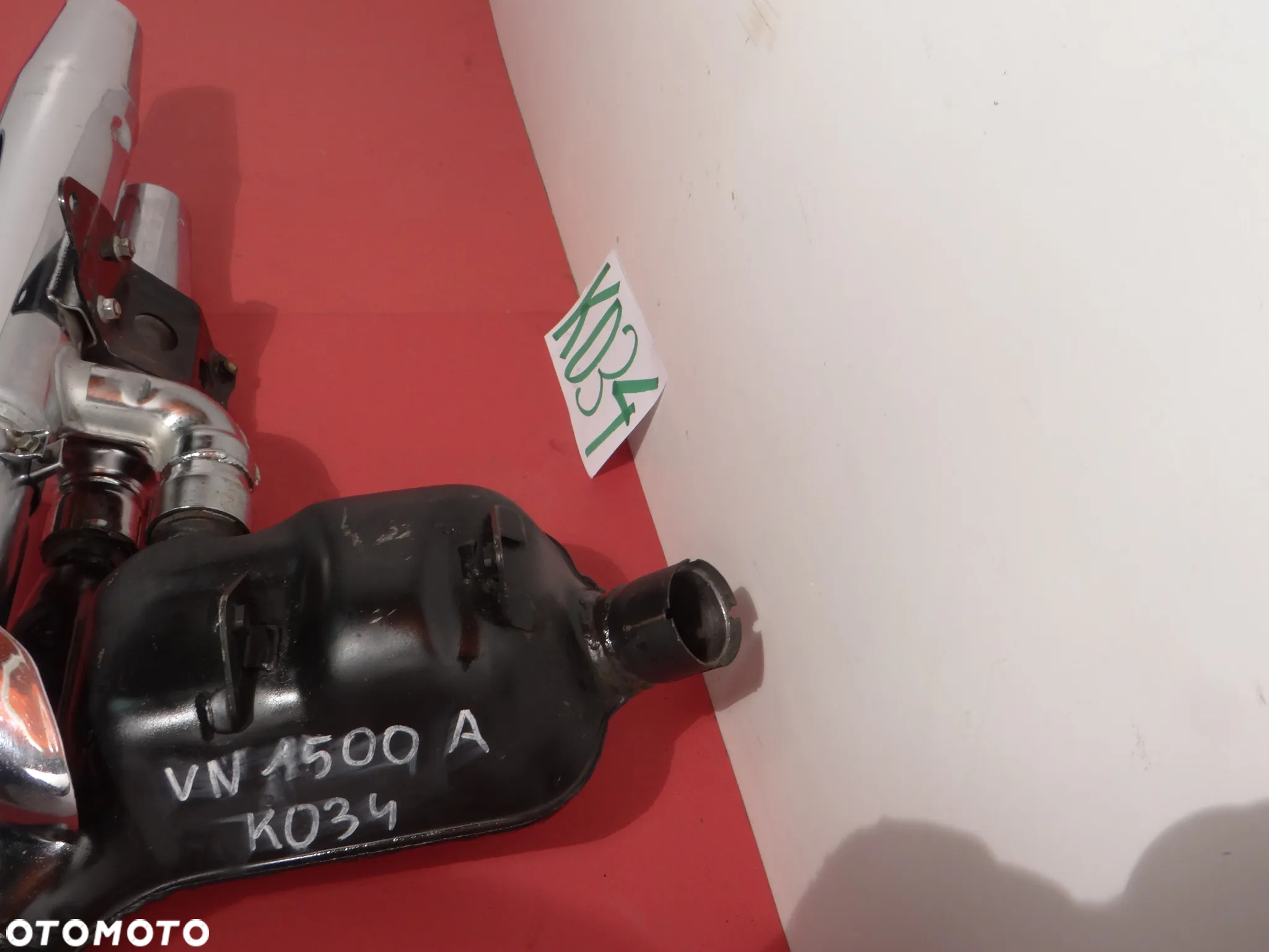 K034  Kawasaki VN 1500 A TŁUMIK WYDECH KOLEKTOR SANKEI2269 KAW1641500 - 4