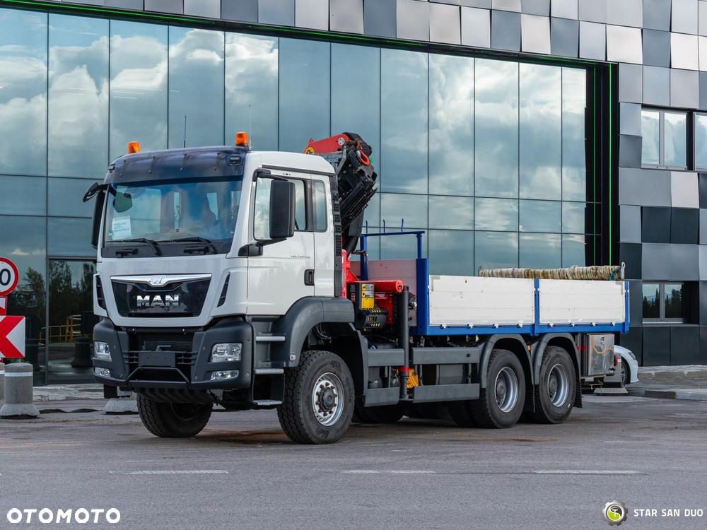 MAN TGS 26.400 6x6 PALFINGER PK 33002 EH Żuraw HDS - 12