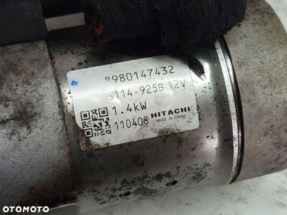 ROZRUSZNIK 8980147432 OPEL ASTRA IV J CORSA D MERIVA ZAFIRA C 1.7 CDTi - 2