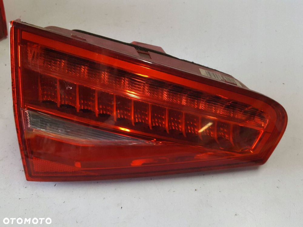 AUDI A4 B8 LIFT 11-15r SEDAN LAMPA LED KLAPY LEWA TYŁ TYLNA - 2