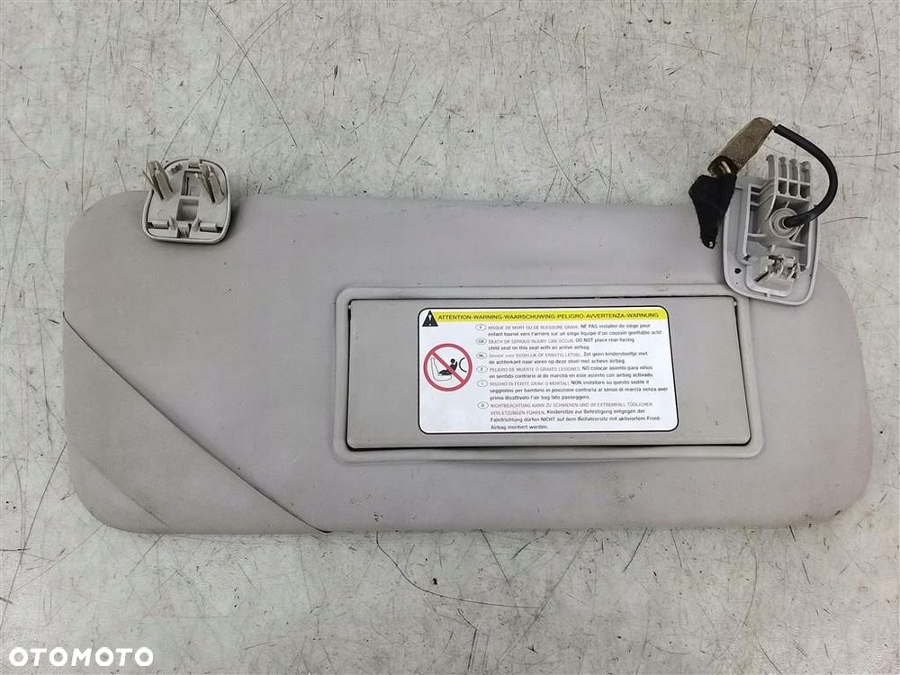 Osłona przeciwsłoneczna PRAWA LEWA DASZEK Peugeot 407 2004–2011 - 2