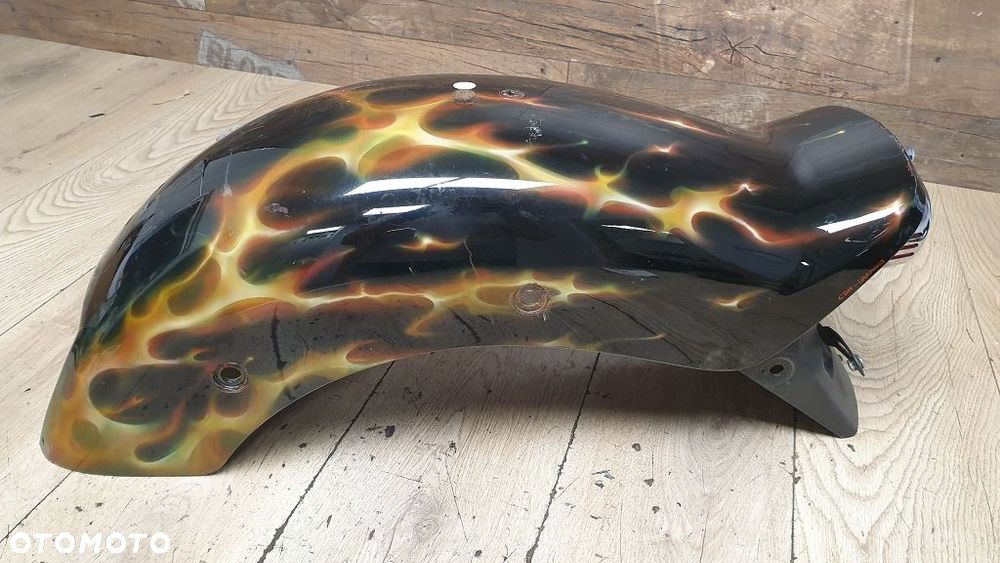 Błotnik tył lampa osłona lampy chrom Yamaha XVS1100 Drag Star Custom - 2