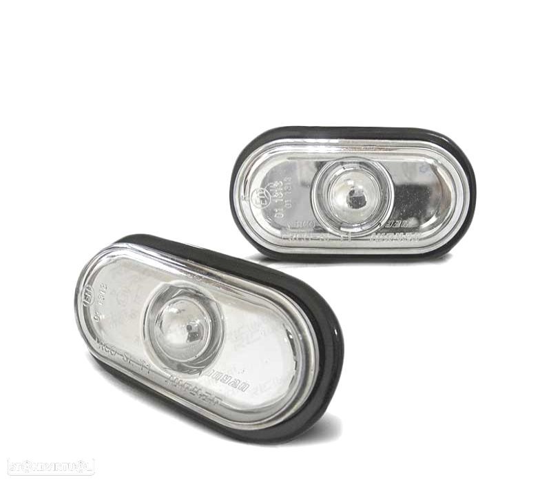 PISCAS LATERAIS PARA RENAULT CLIO 90-01 CROMADAS - 1
