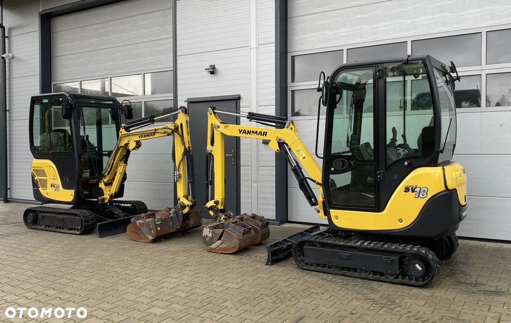 Yanmar SV18 Minikoparka - 8