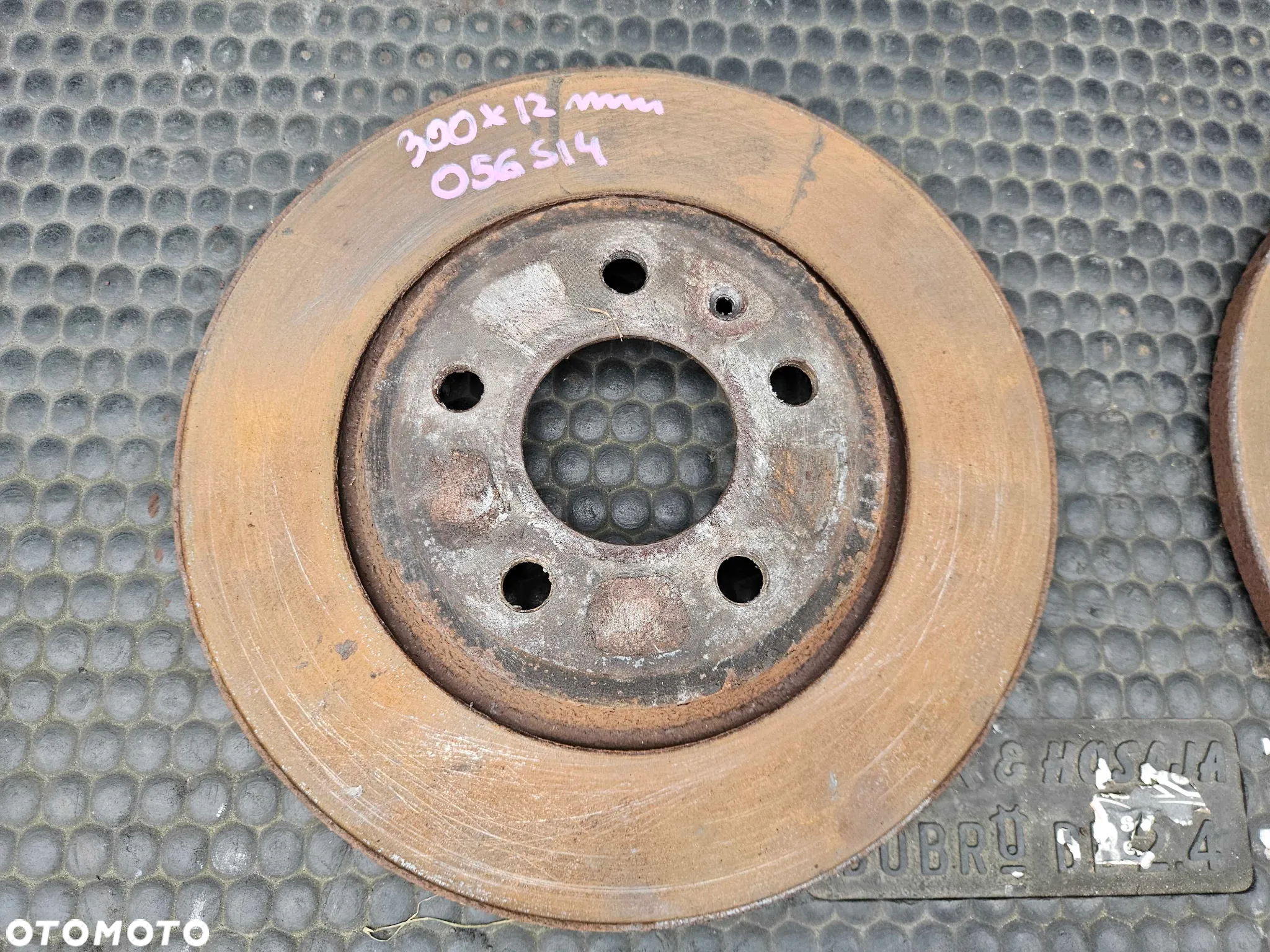 Tarcze Tarcza 300mm 5x112 Hamulce Tyl Tylne Audi A4 B8 A5 8T - 2
