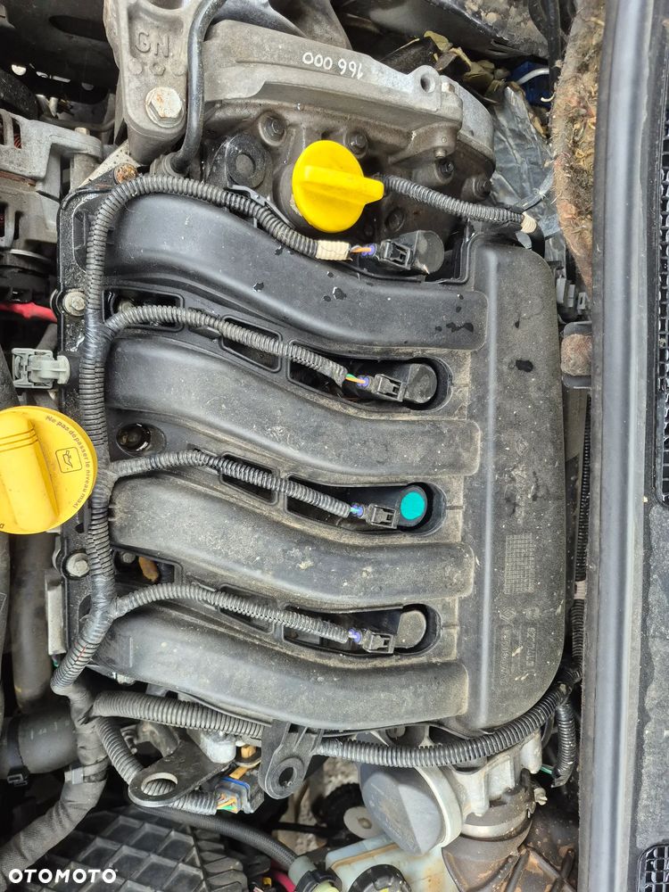 Silnik Renault 1.6 16V 110KM K4M R858 kompletny - 1