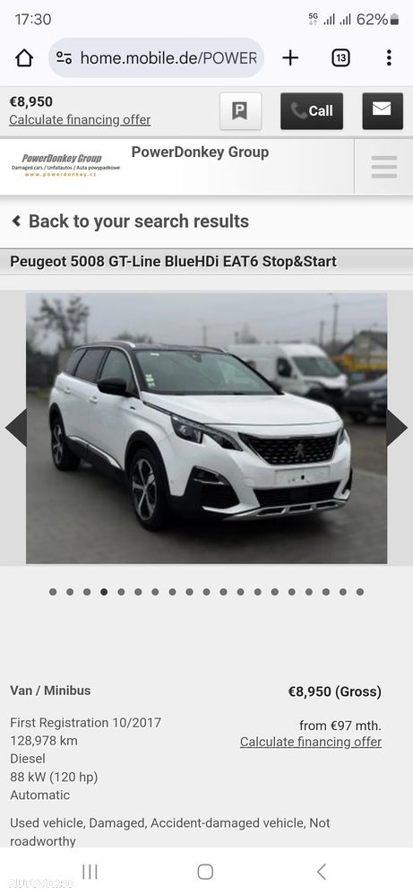 Peugout 5008 - 1