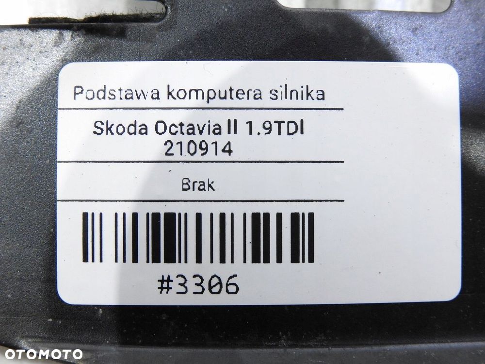 PODSTAWA KOMPUTERA SKODA OCTAVIA II 1.9 TDI - 8
