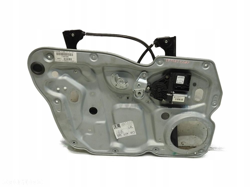 MECHANIZM SZYBY LEWY PRZÓD VW TOURAN 1T3 LIFT 1T0837755 - 1