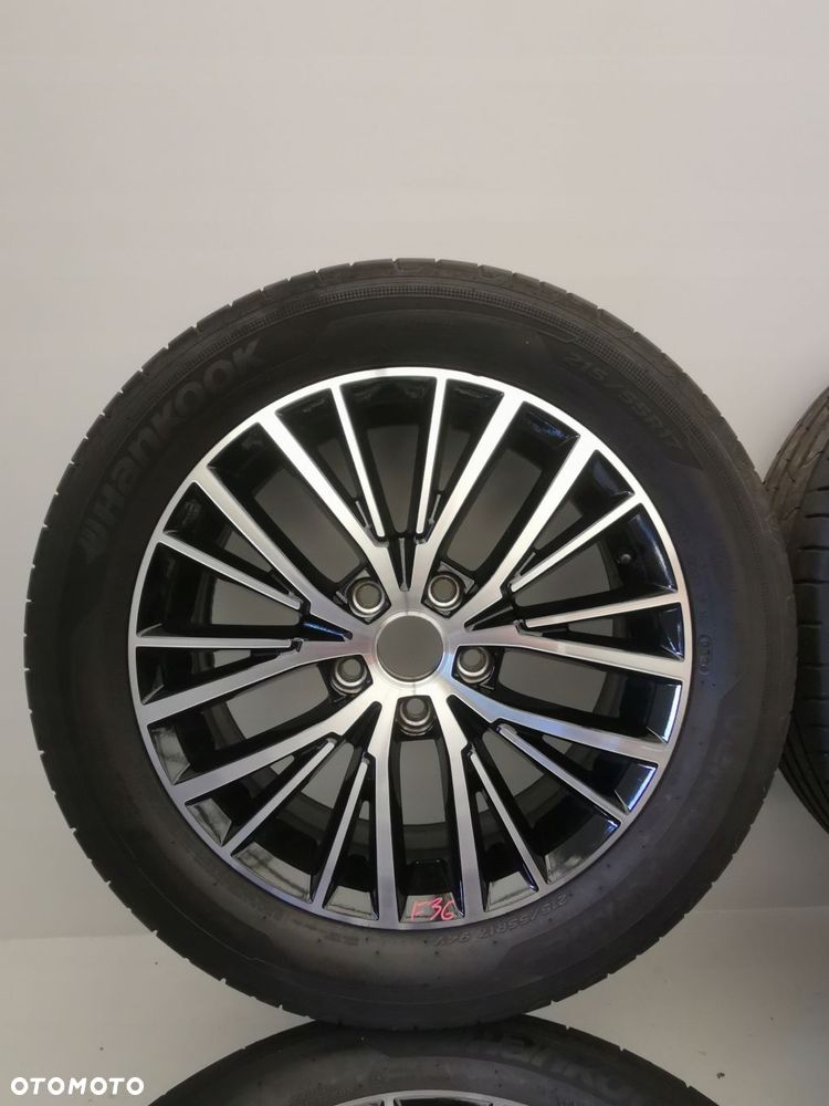VOLKSWAGEN TOURAN VW KOLA FELGI ALUFELGI OPONY LATO 215/55R17 - 2