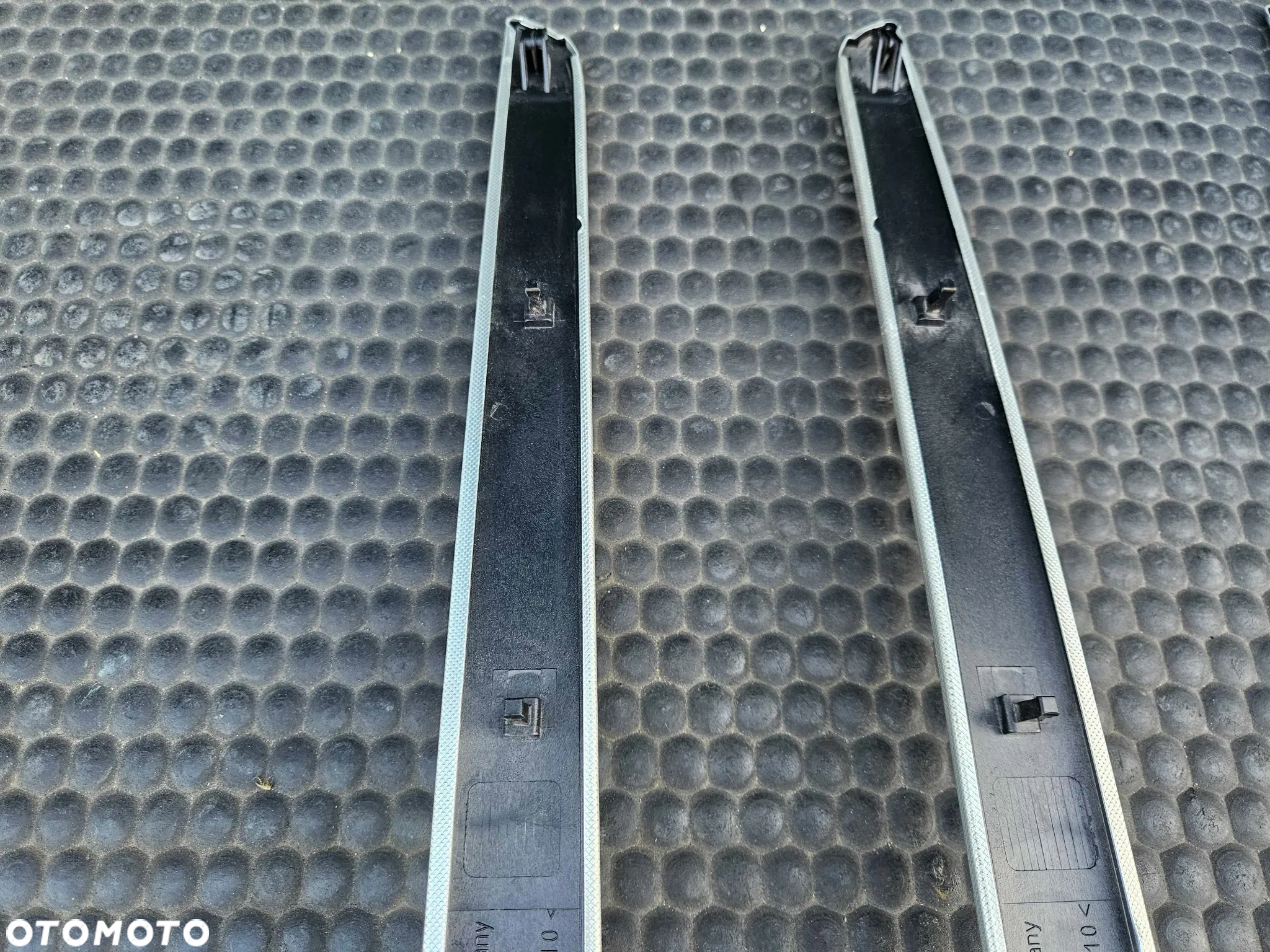 Listwy Ozdobne Dekor Listwa Drzwi Srebrne Rybia Luska Carbon Audi A4 B6 B7 - 34