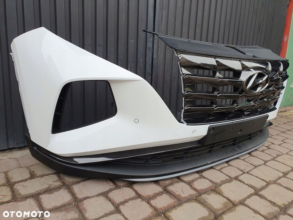 HYUNDAI TUCSON IV SAW ZDERZAK PRZÓD 4 PDC KOMPLET WIĄZKA ŻALUZJE BEZ KAMERY - 4