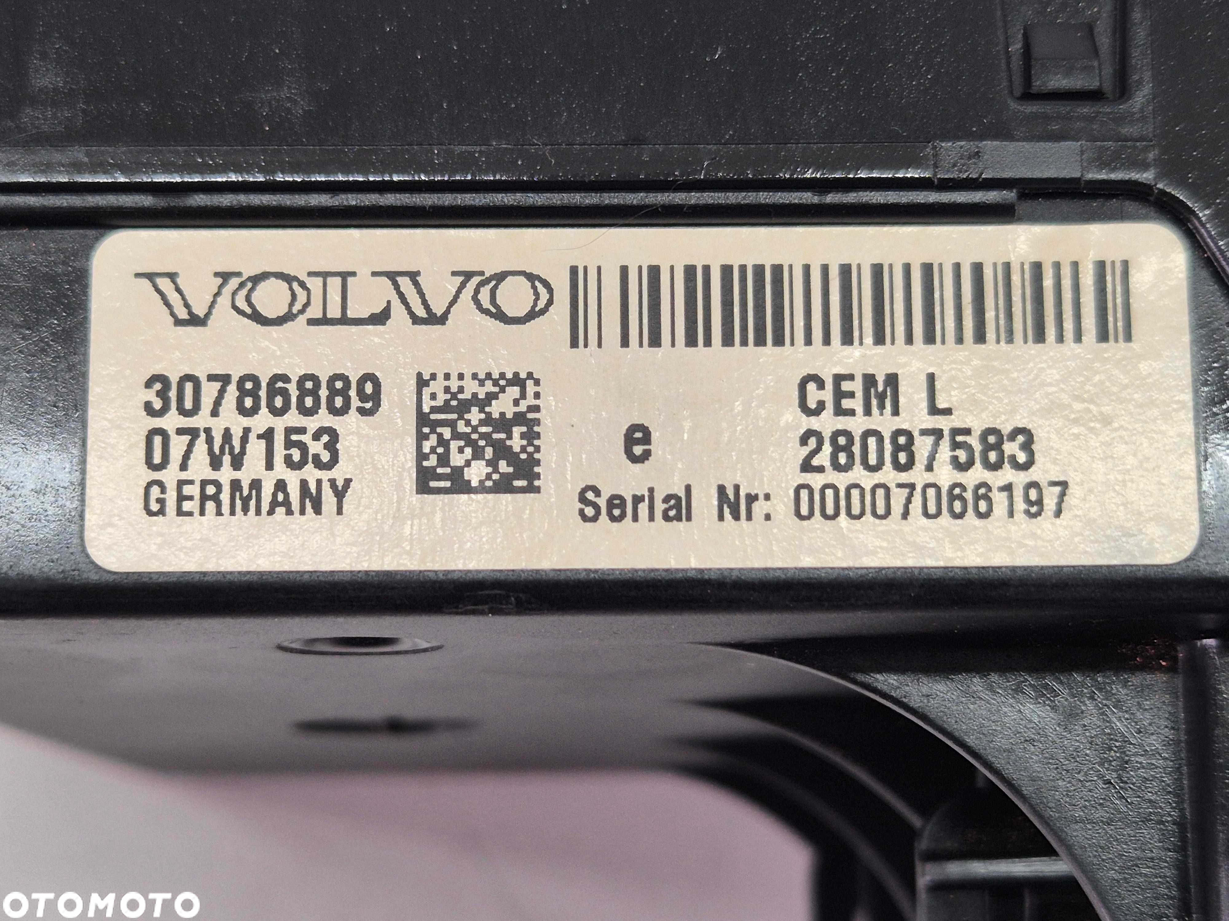 volvo v70 s60 XC70 XC90 moduł sterownik CEM komfortu bsi - 7