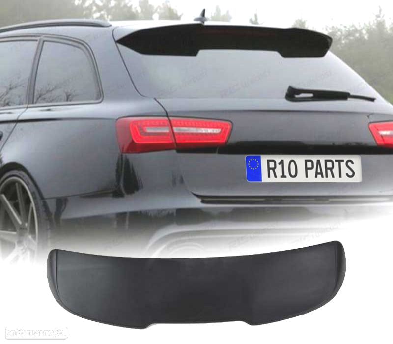 AILERON LIP SPOILER TRASEIRO AUDI A6 4G C7 AVANT 11-14 LOOK S-LINE - 1