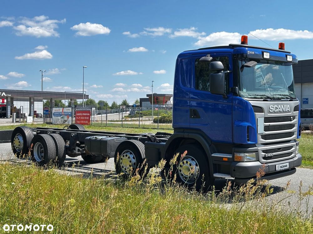 Scania G400 8x2 Podwójna Rama Oś skrętna Niski Przebieg - 12