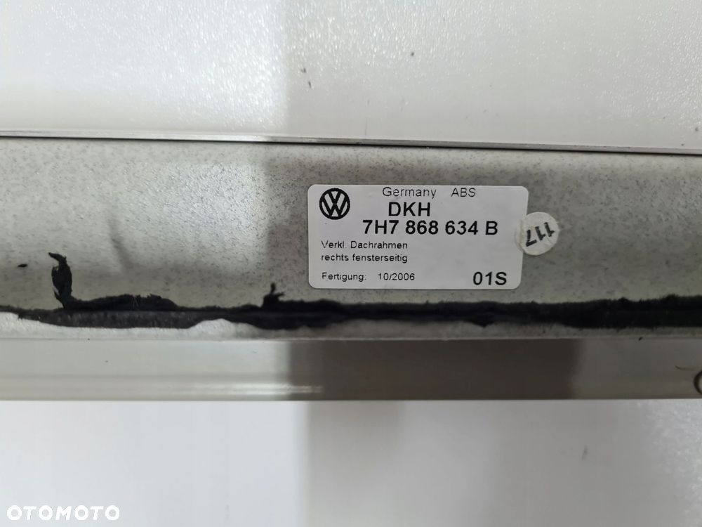 VW T5 CALIFORNIA roleta słoneczna szyby drzwi przesuwne PRAWE 7H7861244 - 2