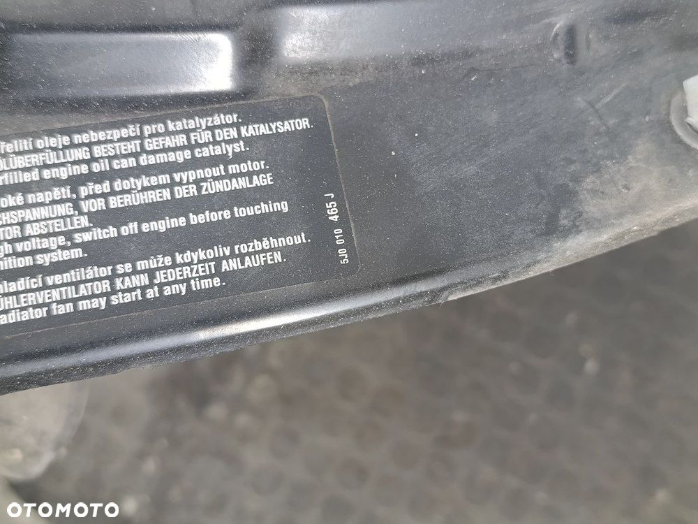 PAS PRZÓD, WZMOCNIENIE CZOŁOWE SKODA FABIA II 5J0010454H 5J0010465J 1.2 HTP - 3