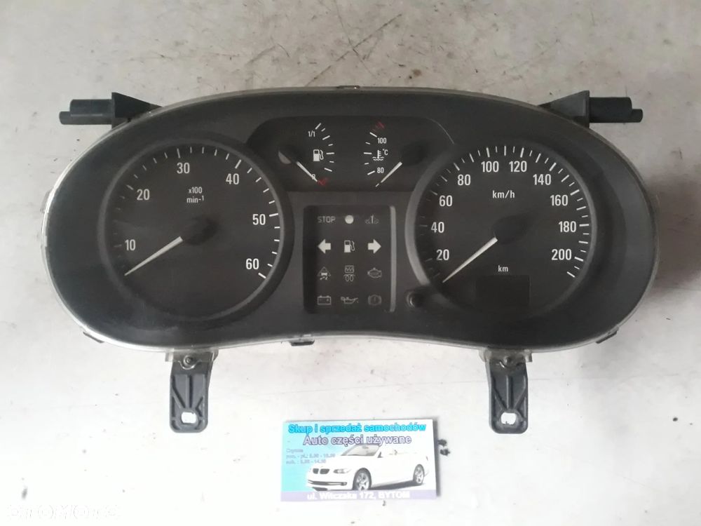 LICZNIK OPEL VIVARO RENAULT TRAFIC  8200295452A - 1
