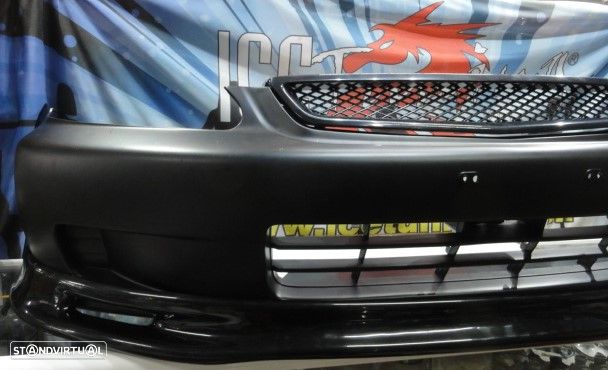 Para-choques frontal honda civic 1999-2001 2 / 3 / 4 portas em plástico ABS - 42