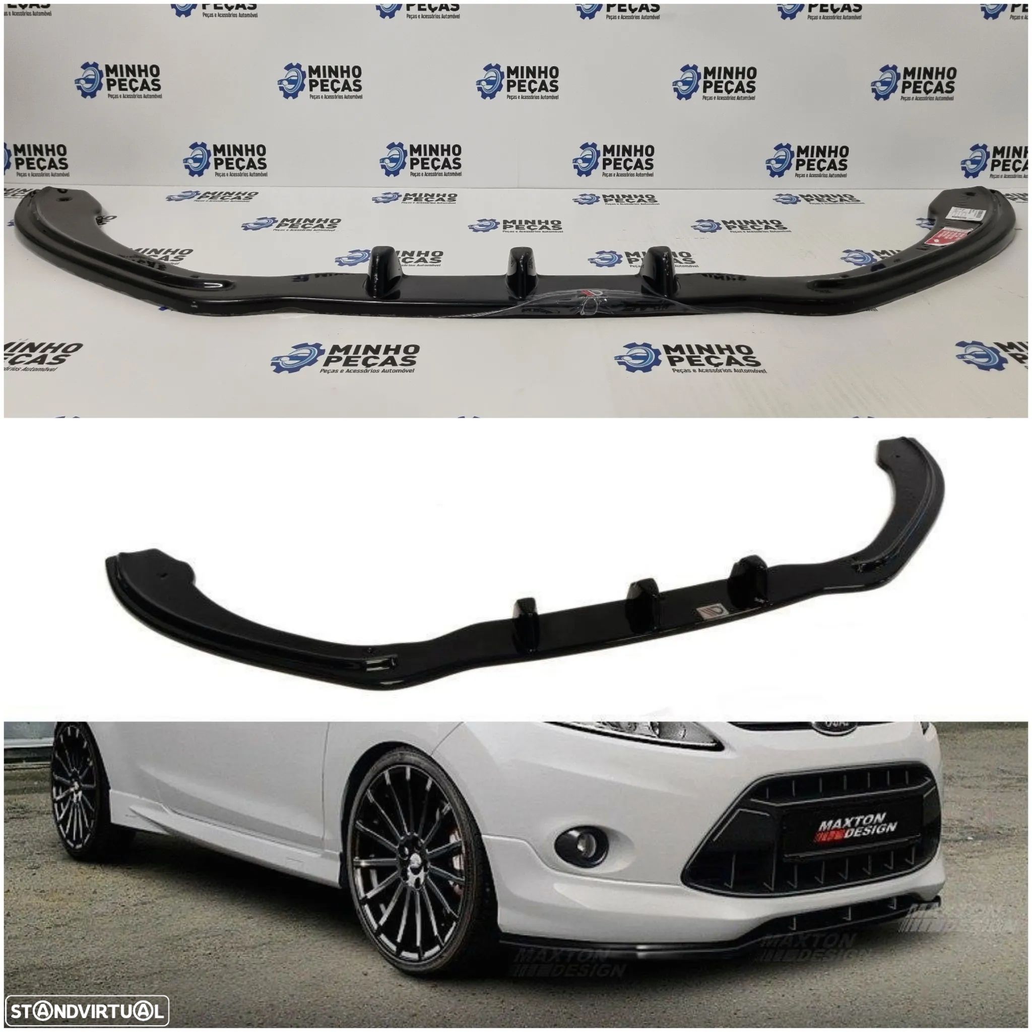 Spoiler Frontal Ford Fiesta MK7 ST LINE - 1