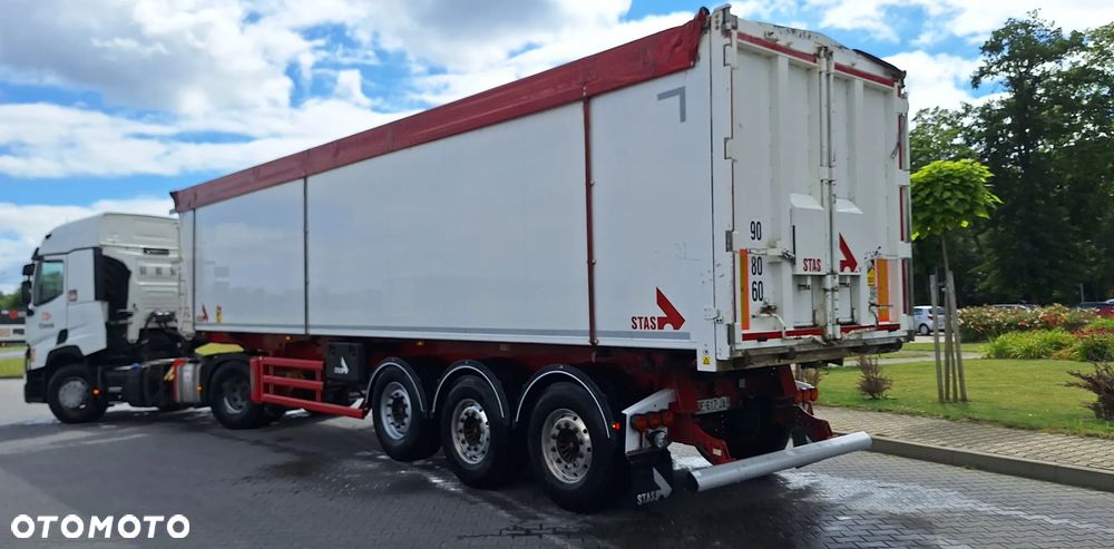 Stas S300CX Stas naczepa zbożowa / zbożówka 52m3 - 4